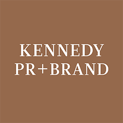Kennedy PR + Brand logo